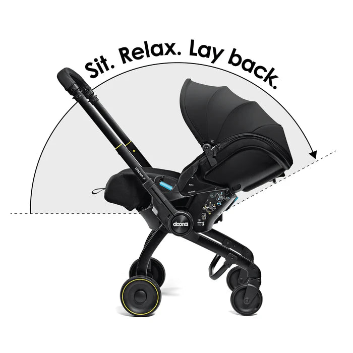 Doona X Infant Car Seat Nitro Black