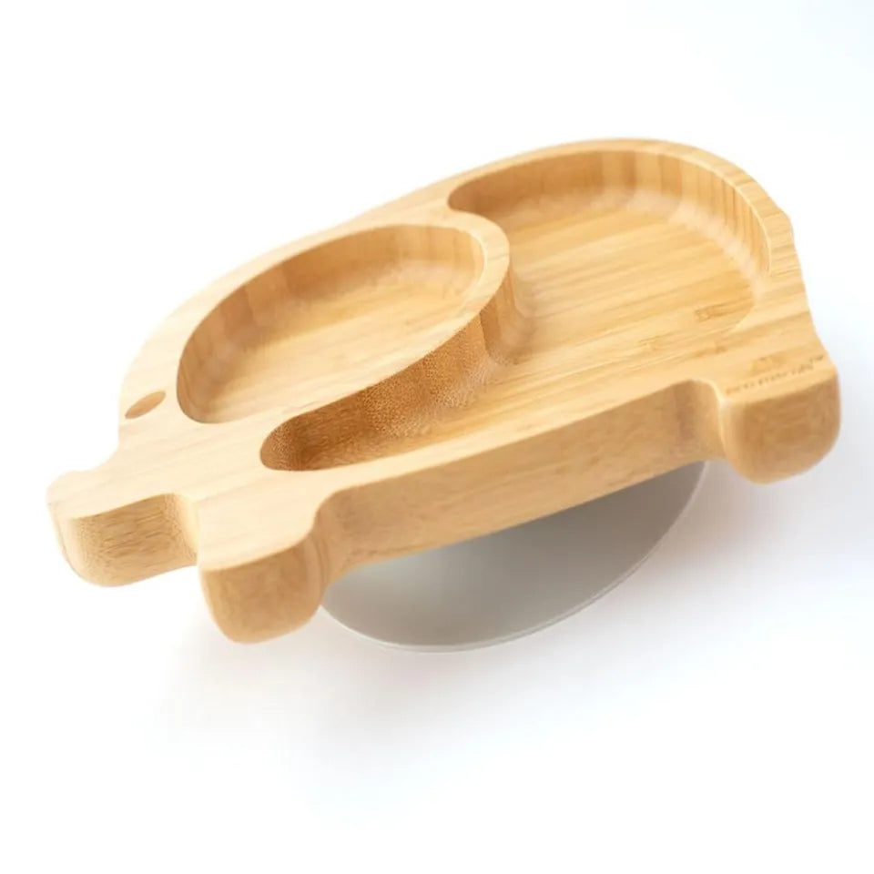 Eco Rascals Elephant Suction Plate Assorted Color