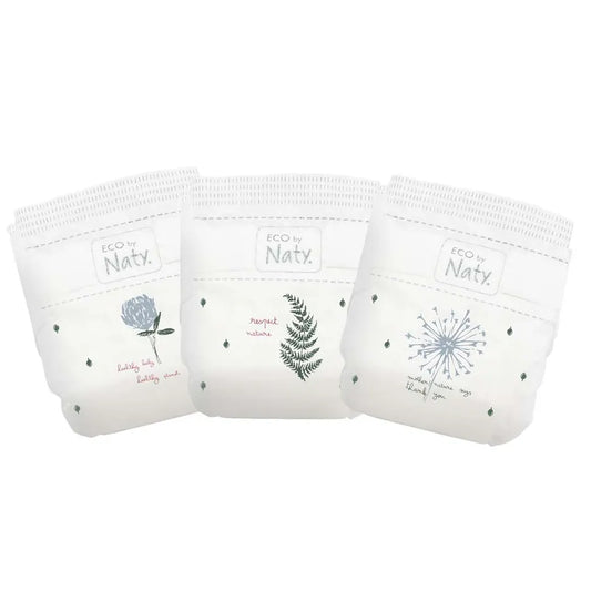ECO BY NATY - Diapers Size 2, 33 pcs (3-6 kg, 6-13 lbs)