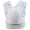 Ergobaby Aura Sustainably Sourced Knit Baby Wrap Grey Stripes