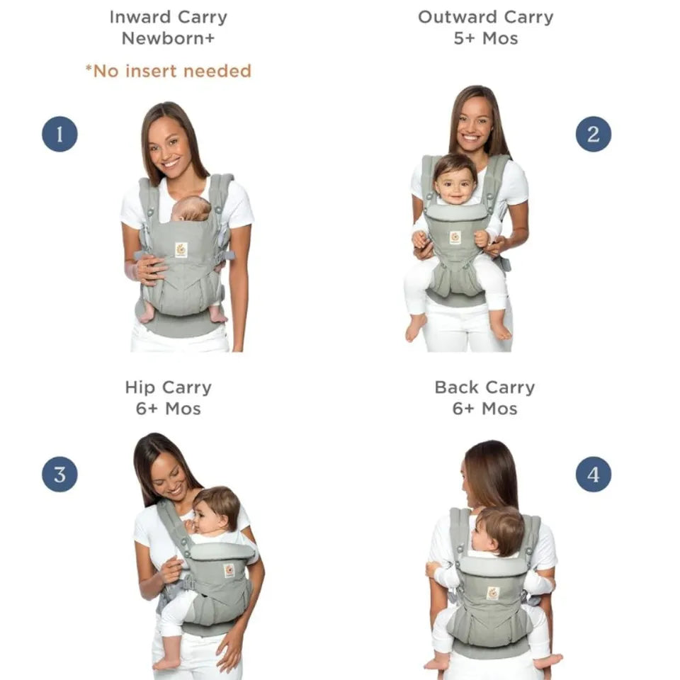 Ergobaby Alta Hip Seat Pearl Grey