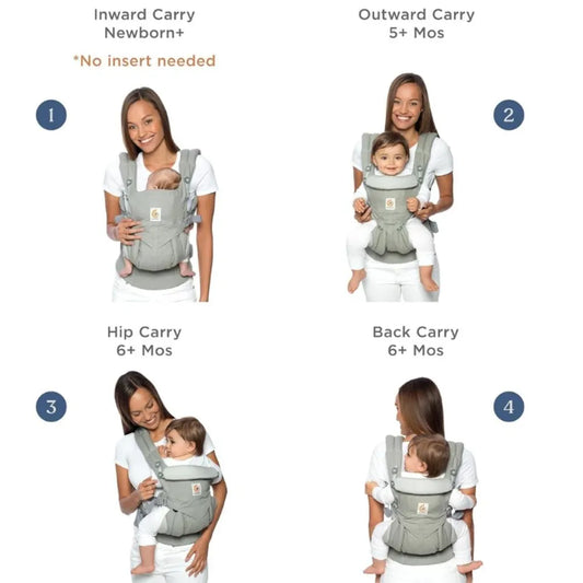 Ergobaby Alta Hip Seat Pearl Grey