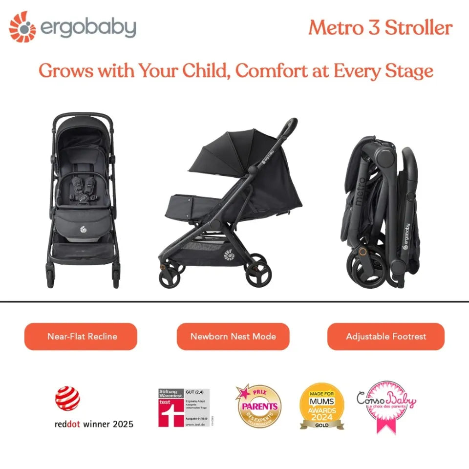 Ergobaby Metro 3 Stroller EU