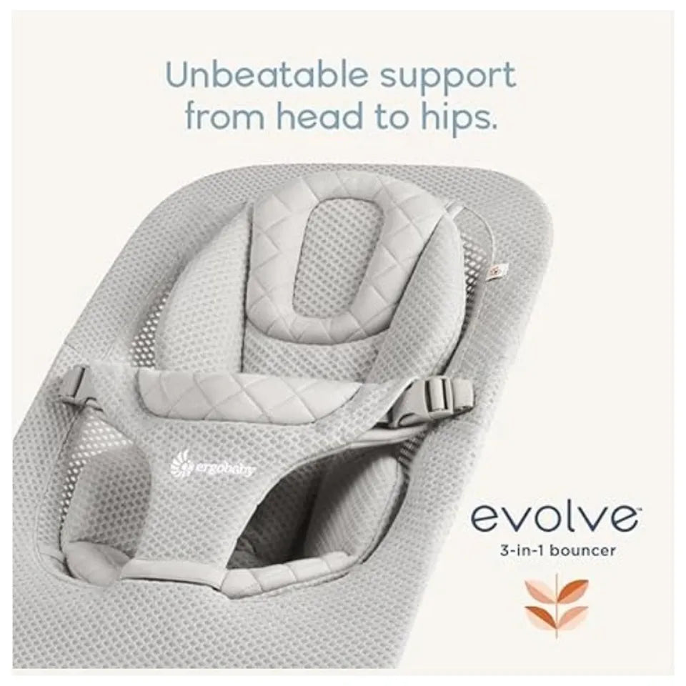 Ergobaby Evolve Bouncer Mesh Sage Green