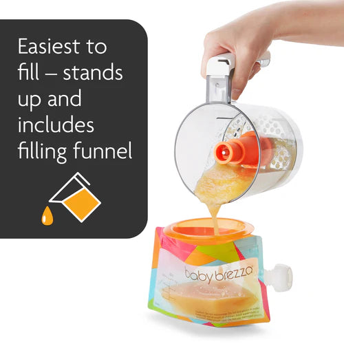 Baby Brezza  Food Pouch w/ Funnel