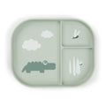 Done By Deer Foodie Compartment Plate Croco