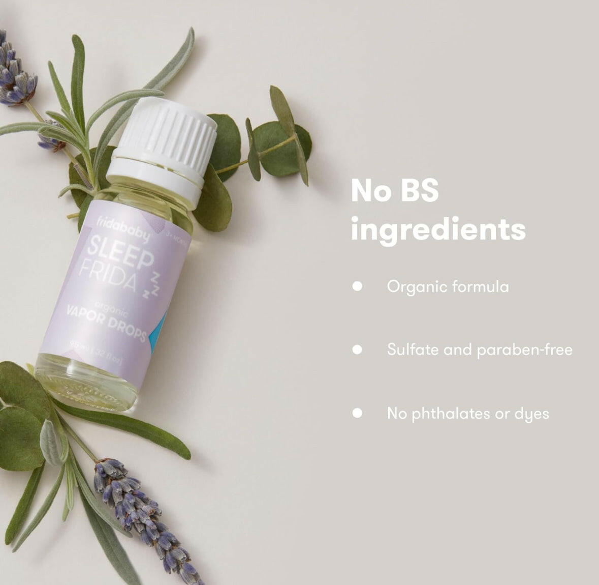 Frida Baby SleepFrida Vapor Bath Drops Organic Essential Oil (For Bedtime Wind Down)