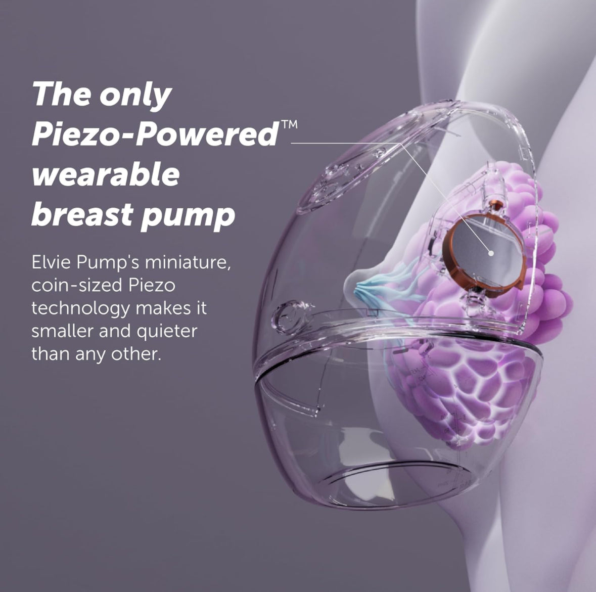 Elvie Pump - Double, Wearable Breast Pump with App
