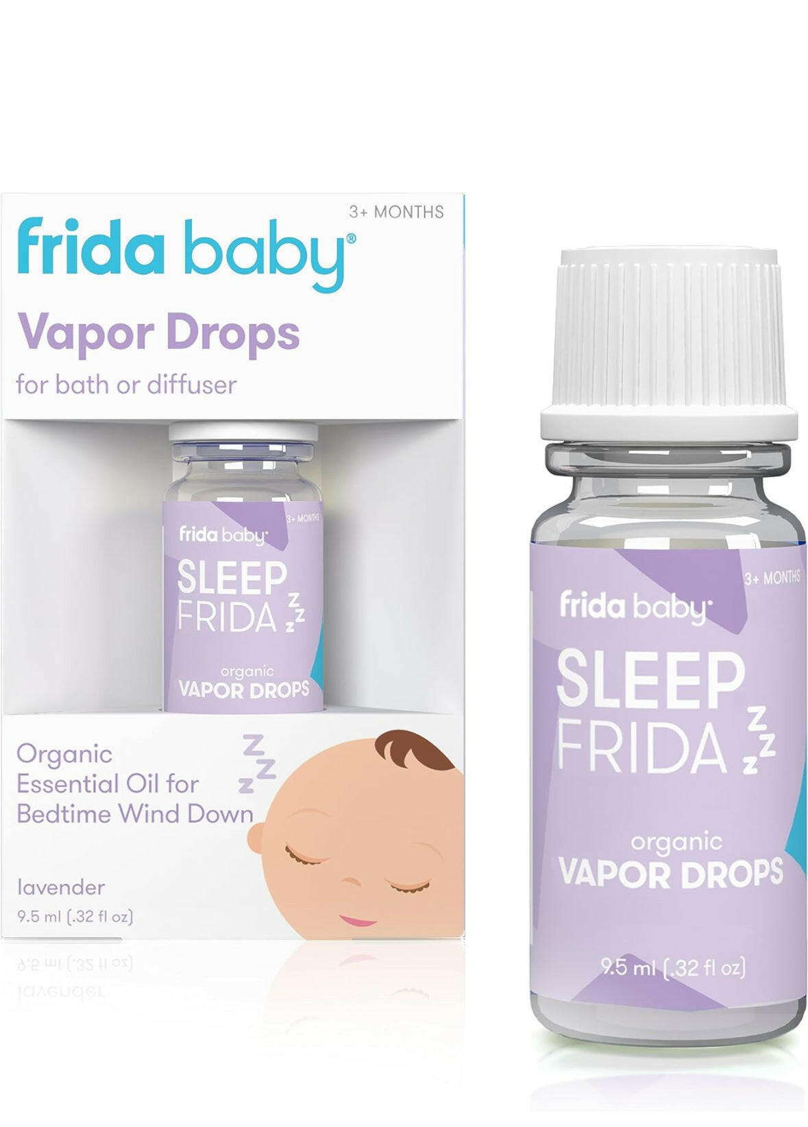 Frida Baby SleepFrida Vapor Bath Drops Organic Essential Oil (For Bedtime Wind Down)