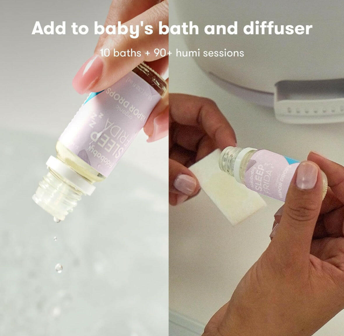 Frida Baby SleepFrida Vapor Bath Drops Organic Essential Oil (For Bedtime Wind Down)