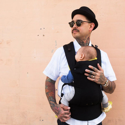 Beco Gemini Baby Carrier Organic Metro Black