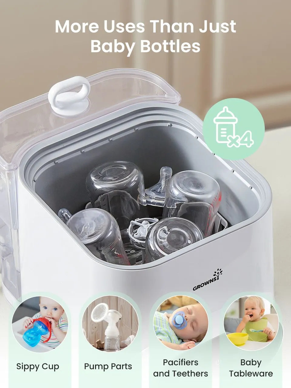 Grownsy Bottle Washer