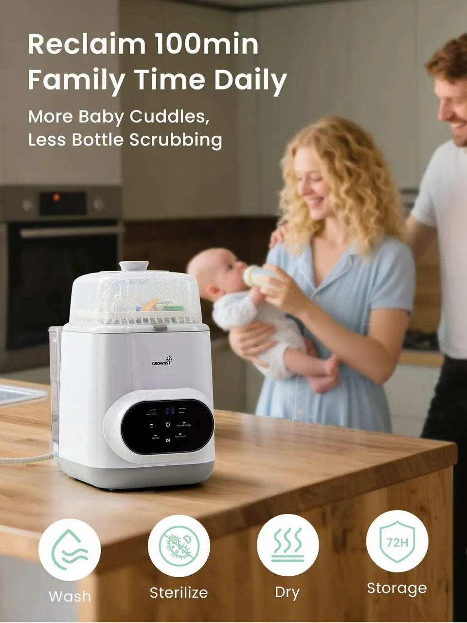 Grownsy Bottle Washer