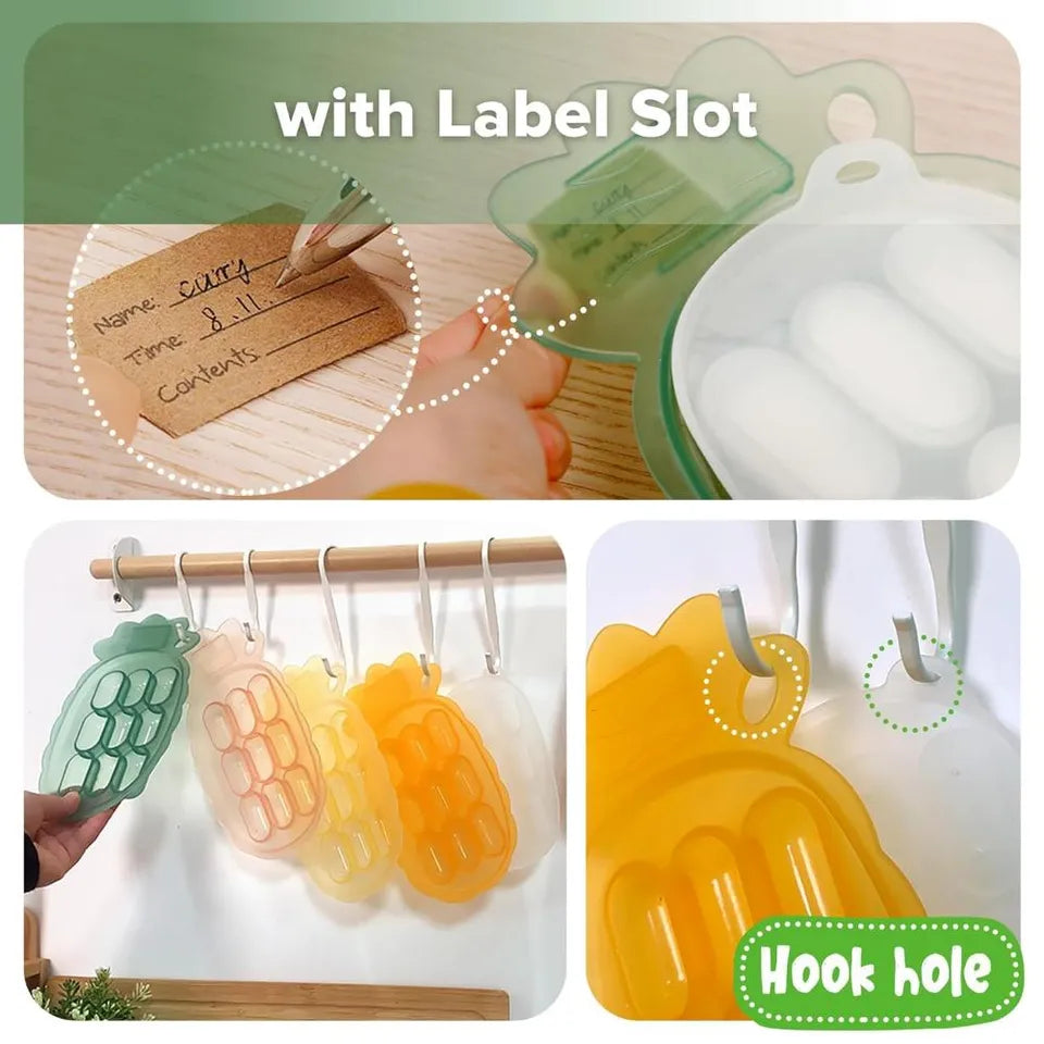 Haakaa Silicone Pineapple Nibble Tray