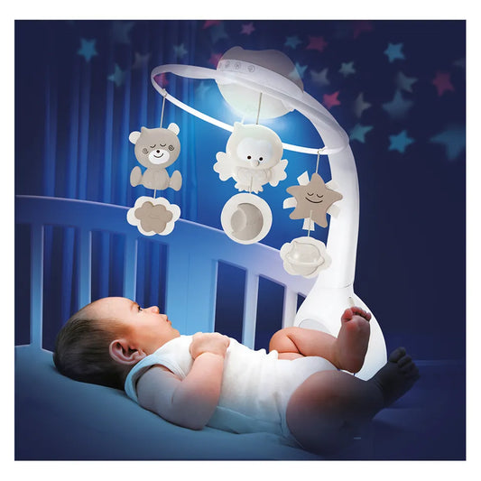 Infantino 3 In 1 Projector Musical Mobile Ecru | 0M+