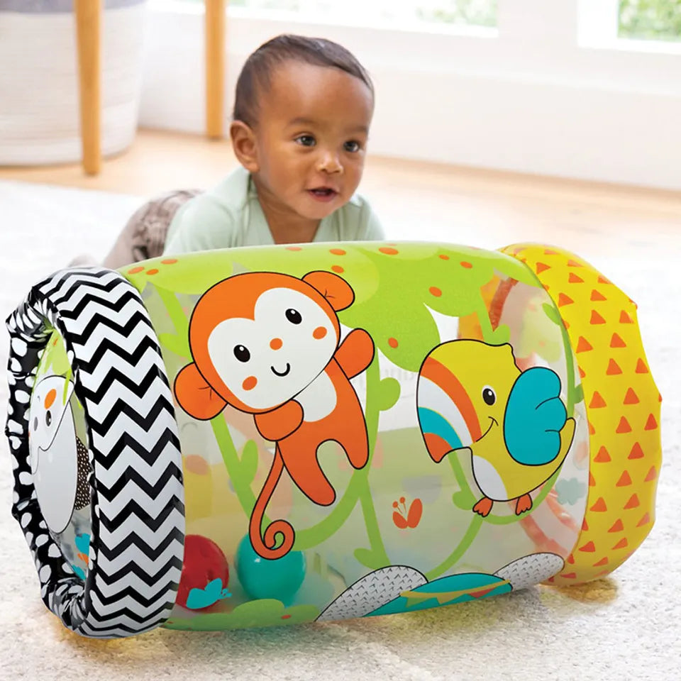 Infantino Jungle Peek & Roll | 6M+