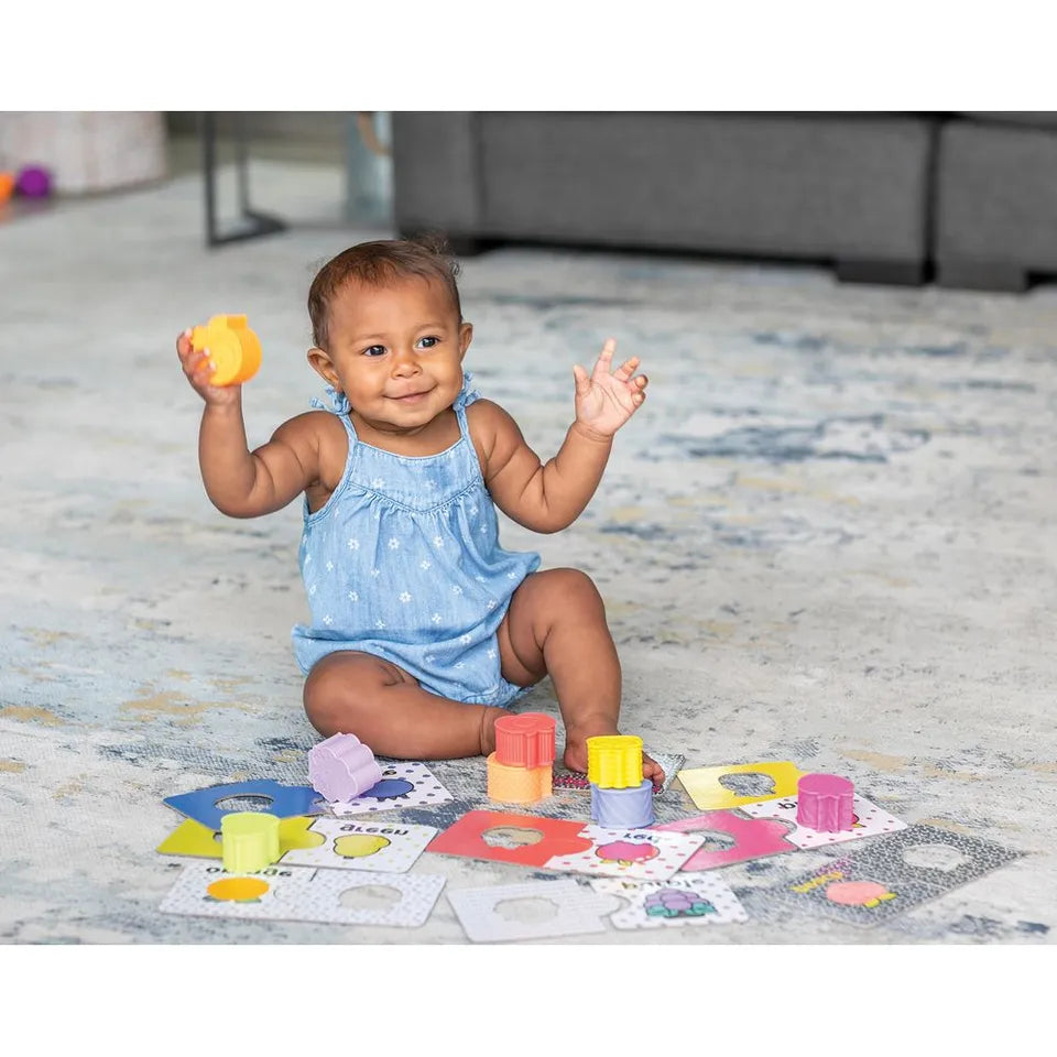 Infantino My 1st Sensory & Shapes Puzzle Set | 12M+