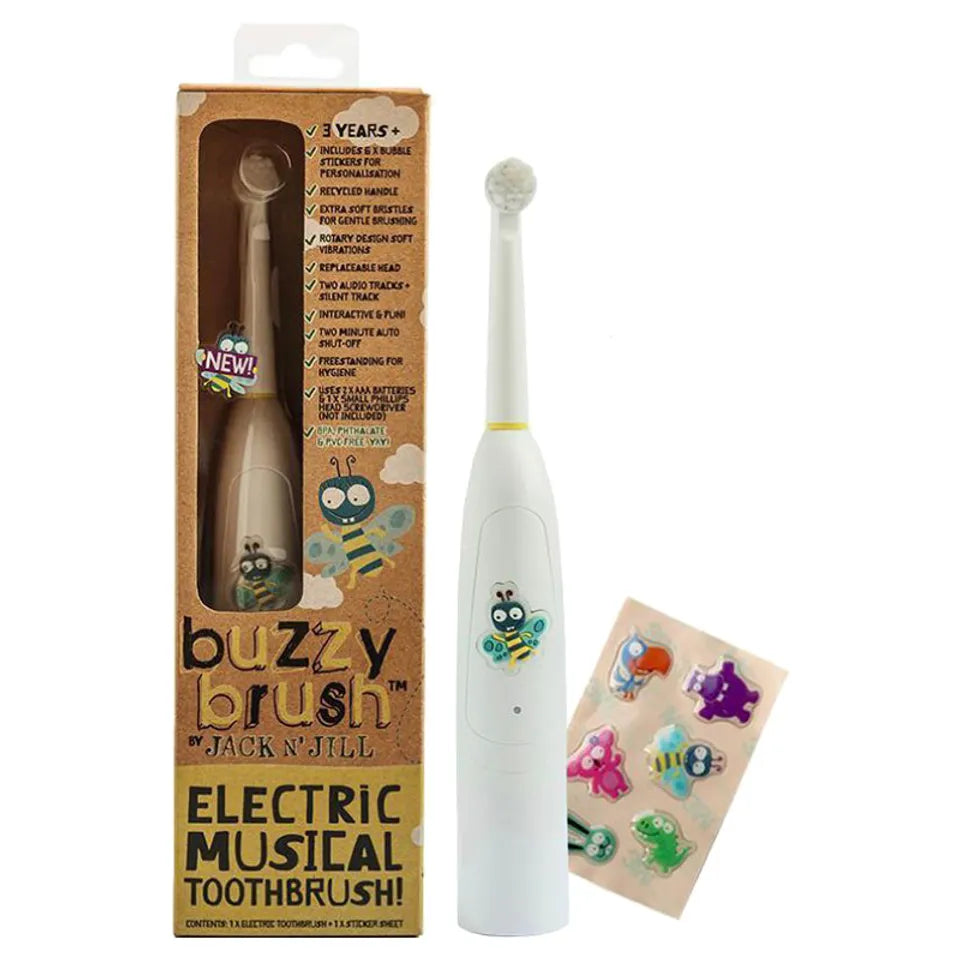 Jack n Jill Buzzy Brush Musical Electric Toothbrush