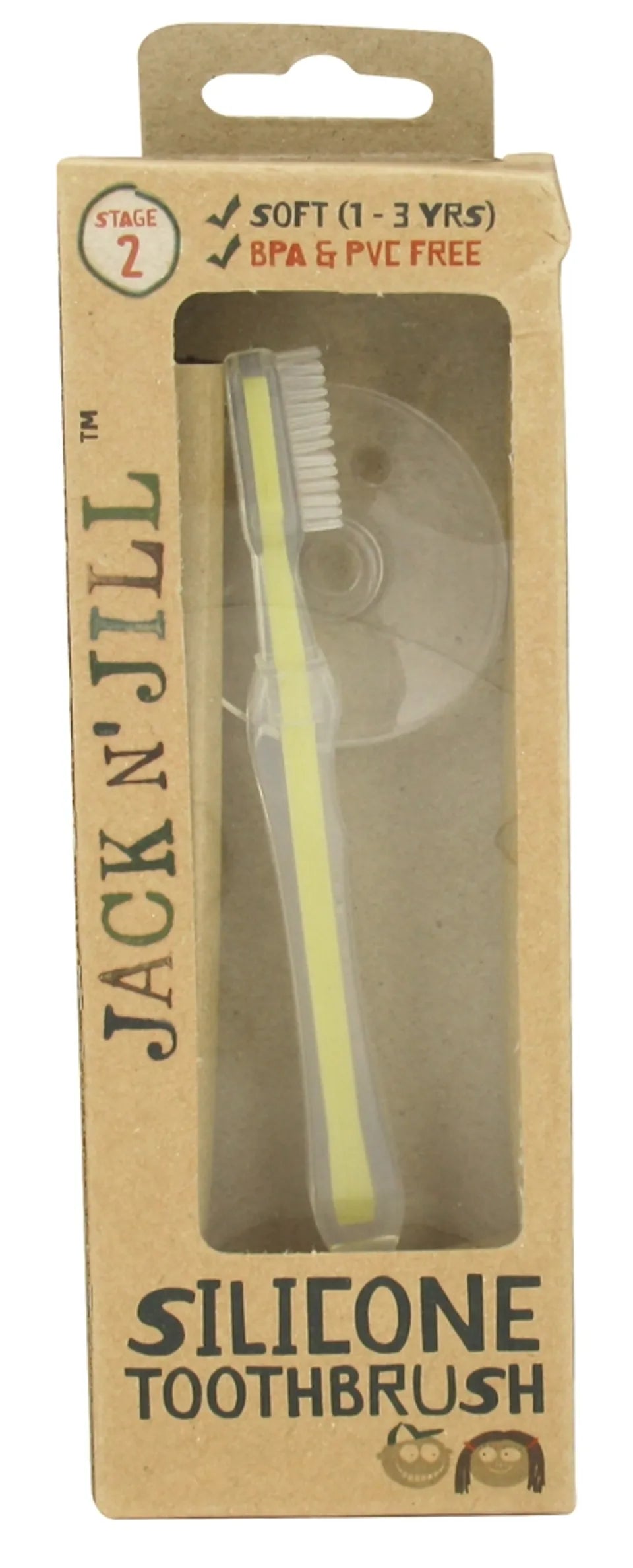 Jack N' Jill Kids Stage 2 - Silicone Toothbrush