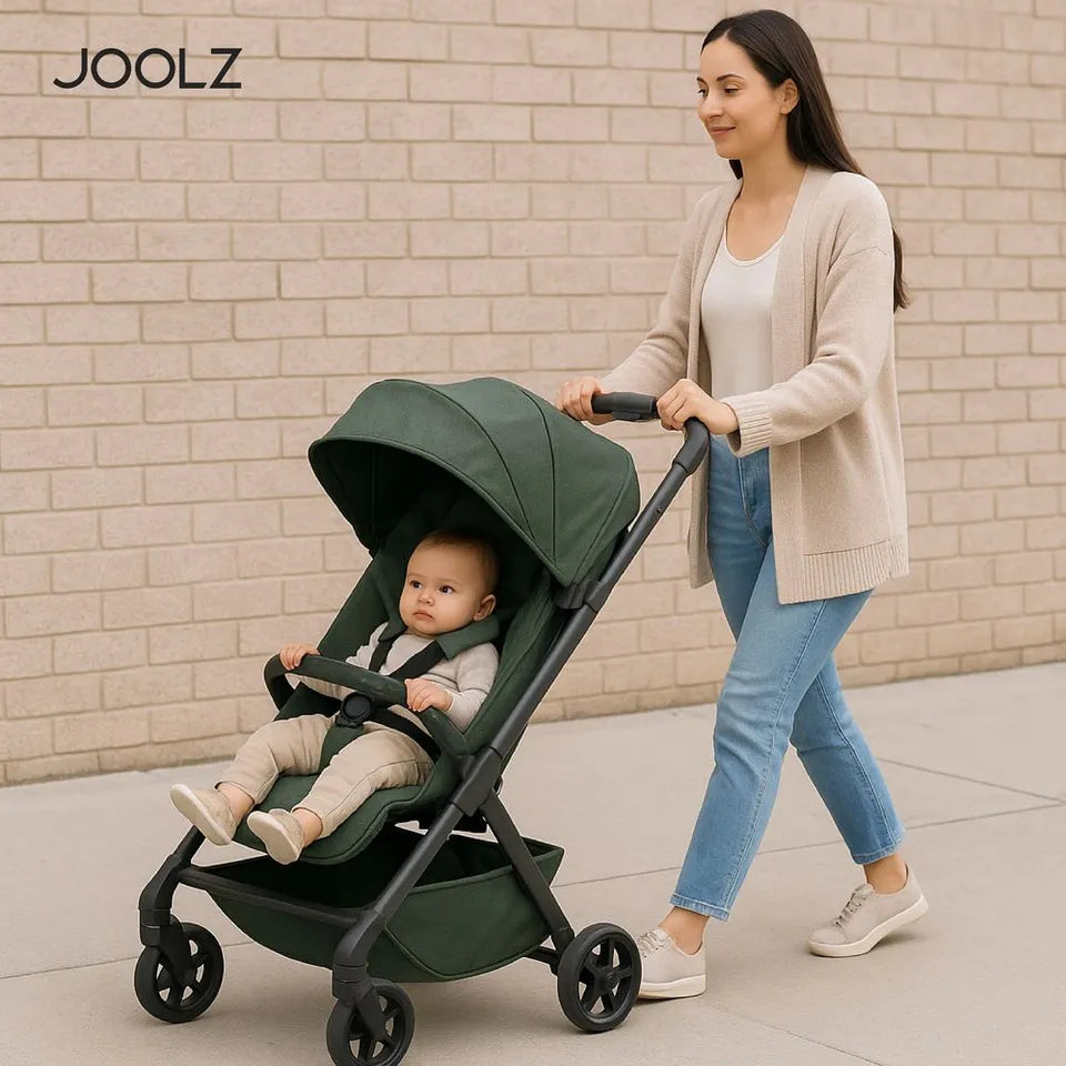 Joolz Aer² Compact & Lightweight Baby Stroller with Bumper Bar & Cup Holder