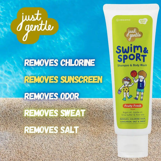 Just Gentle Swim & Sport Shampoo & BodyWash