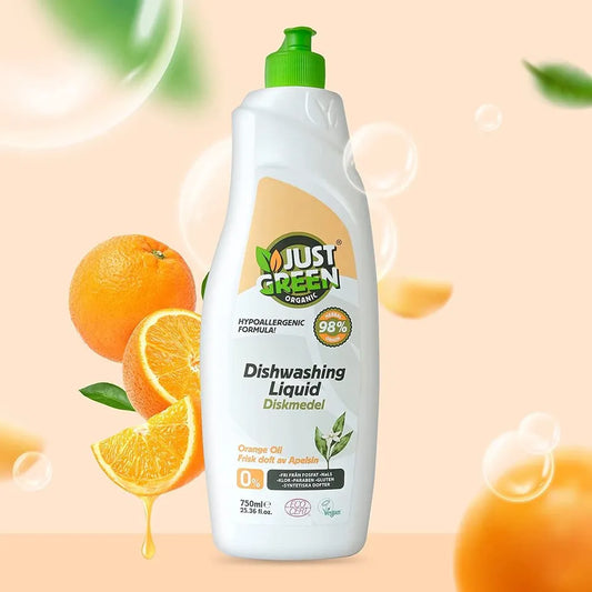 Just Green Organic Dishwashing Liquid 750 ML