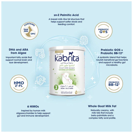 Kabrita Stage 3 Goat Milk Based Growing-up Formula 800g