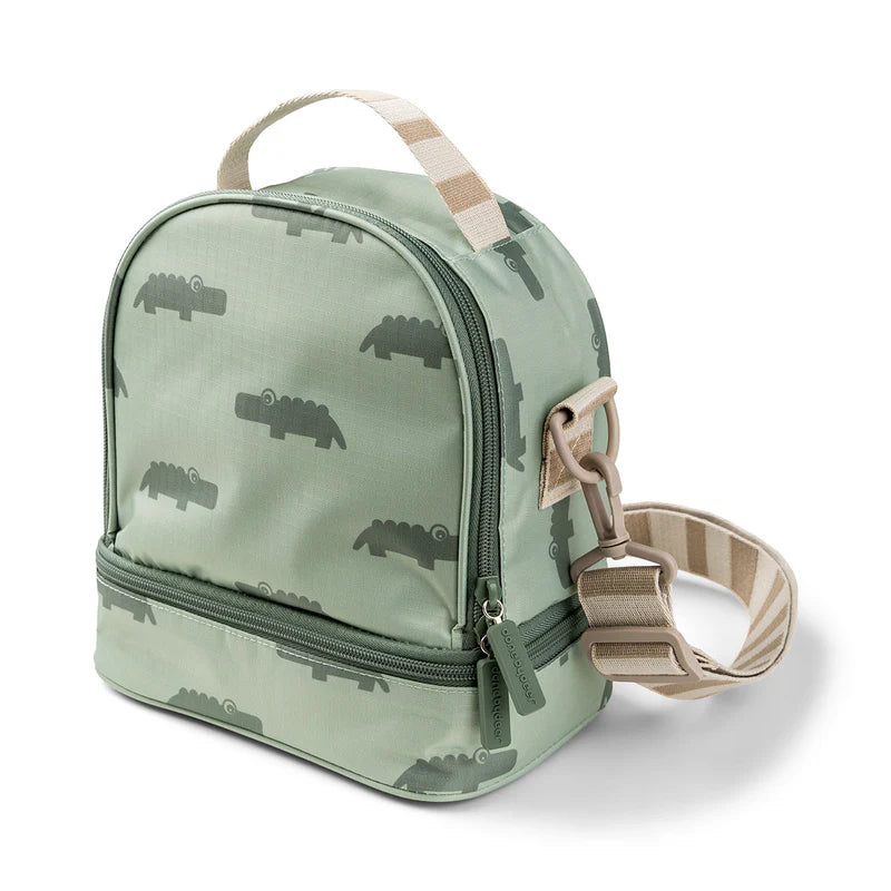 Done By Deer Kids Insulated Lunch Bag Croco