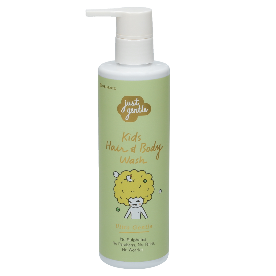 Just Gentle Kids Hair & Body Wash Ultra Gentle Green
