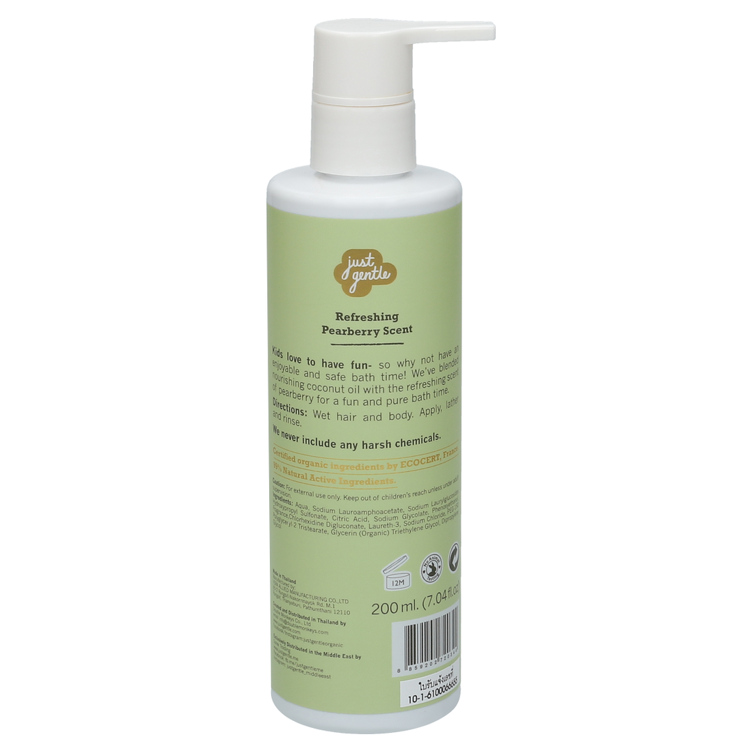 Just Gentle Kids Hair & Body Wash Ultra Gentle Green