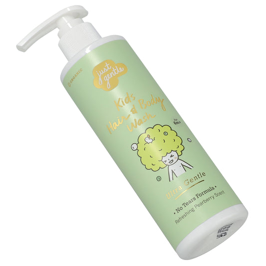 Just Gentle Kids Hair & Body Wash Ultra Gentle Green