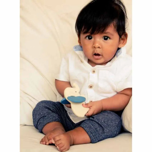 Lanco Kobi the Elephant Teether (Blue Ears)