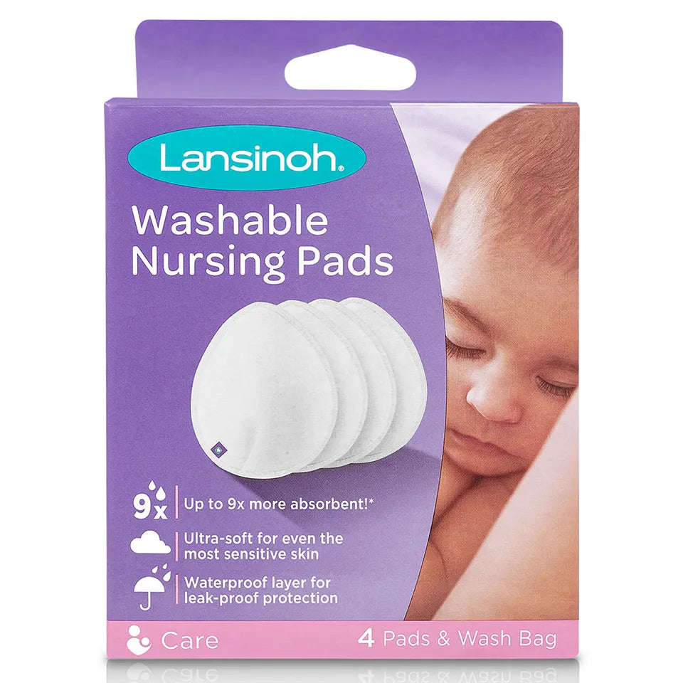 Lansinoh Washable Nursing Pads 4's