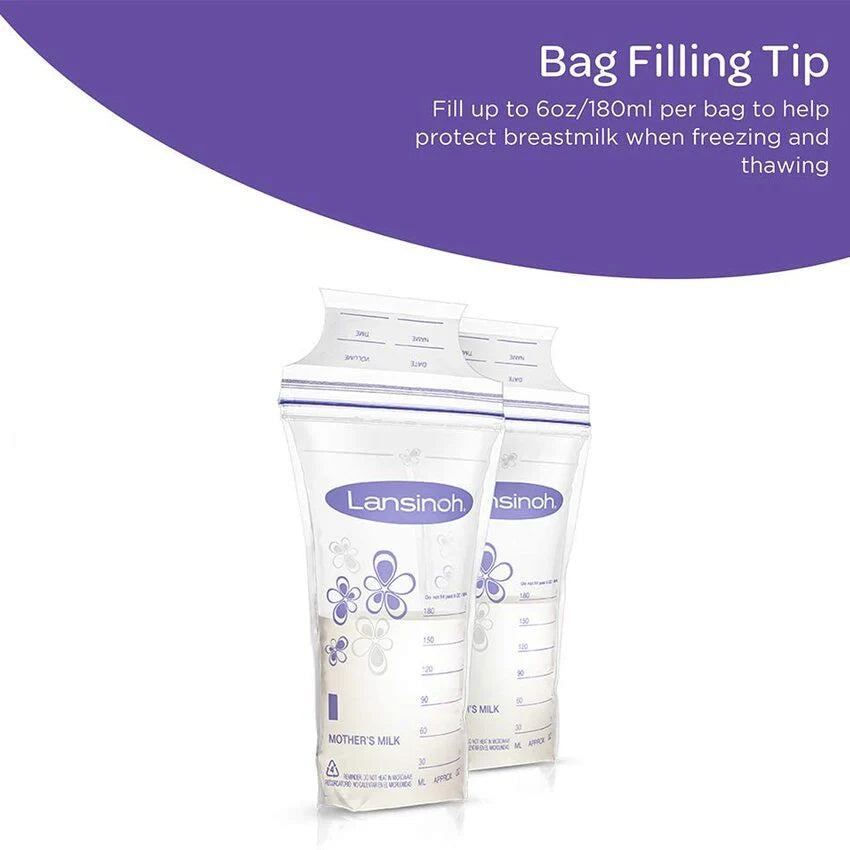 Lansinoh Storage Bags 50's