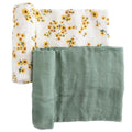 Little Unicorn Muslin Swaddle - Pack of 2
