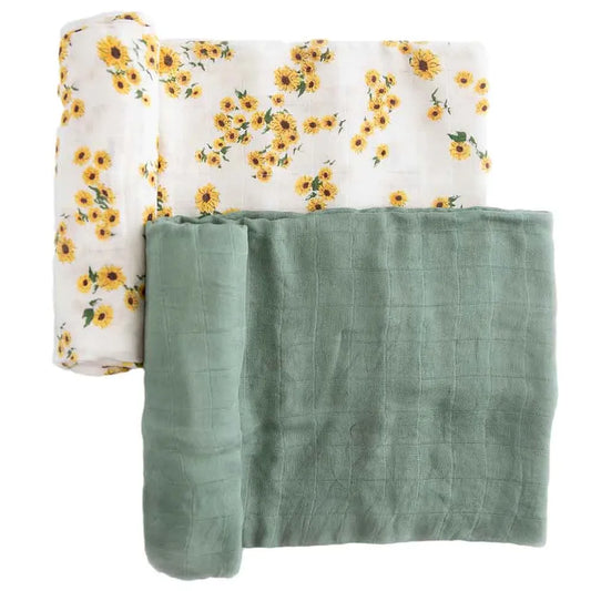 Little Unicorn Muslin Swaddle - Pack of 2