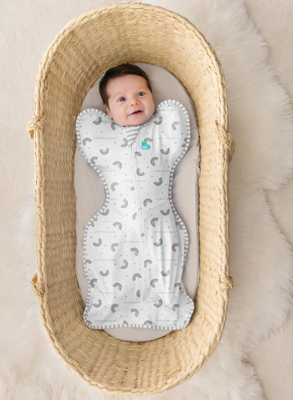 Love2Dream  Swaddle UP Original White - Newborn