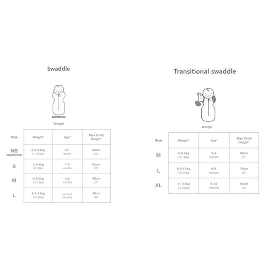 Love2Dream Swaddle UP T/Bag LITE White