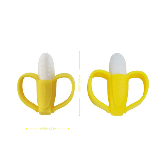 Matchstick Monkey Banana Teether - Yellow