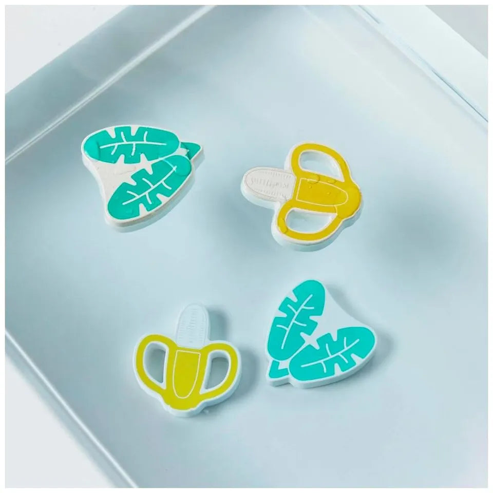 Matchstick Monkey Bathtime Sinking And Floating Toys - Banana/Leaf