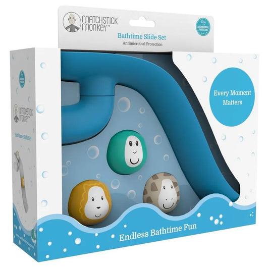 Matchstick Monkey Bathtime Slide Set
