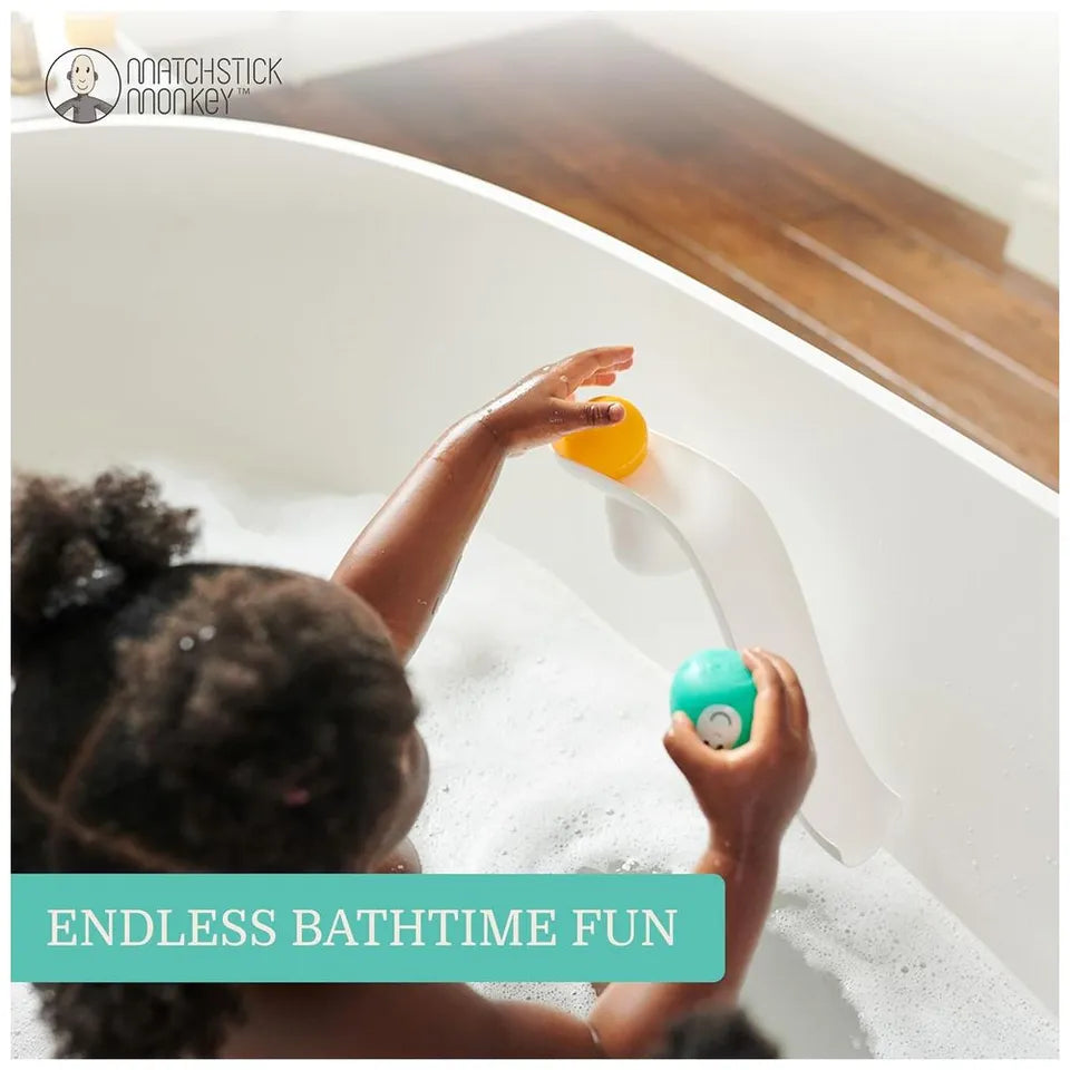 Matchstick Monkey Bathtime Slide Set