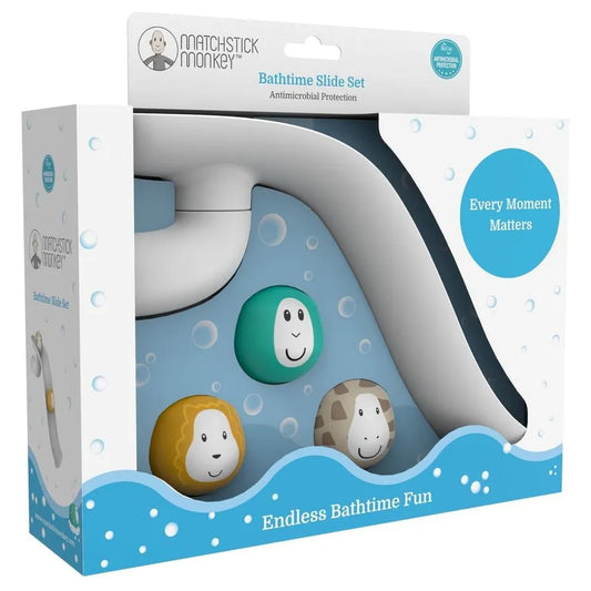 Matchstick Monkey Bathtime Slide Set