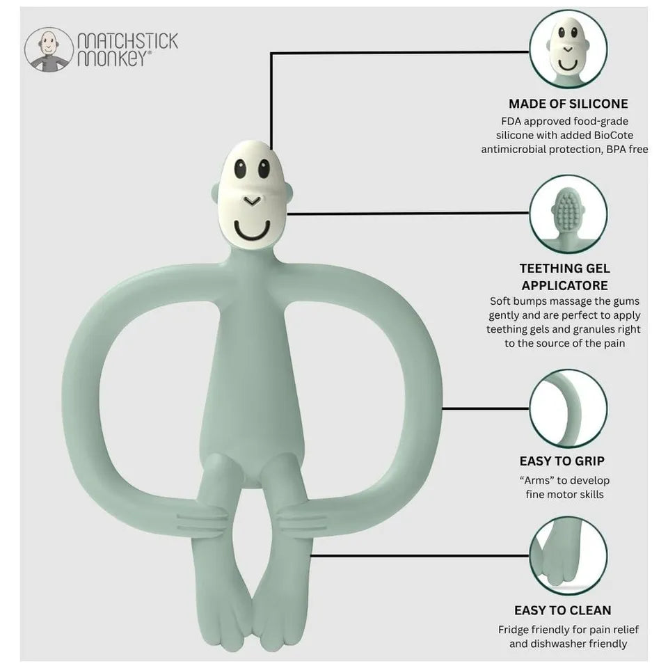 Matchstick Monkey No Tail Monkey Teether
