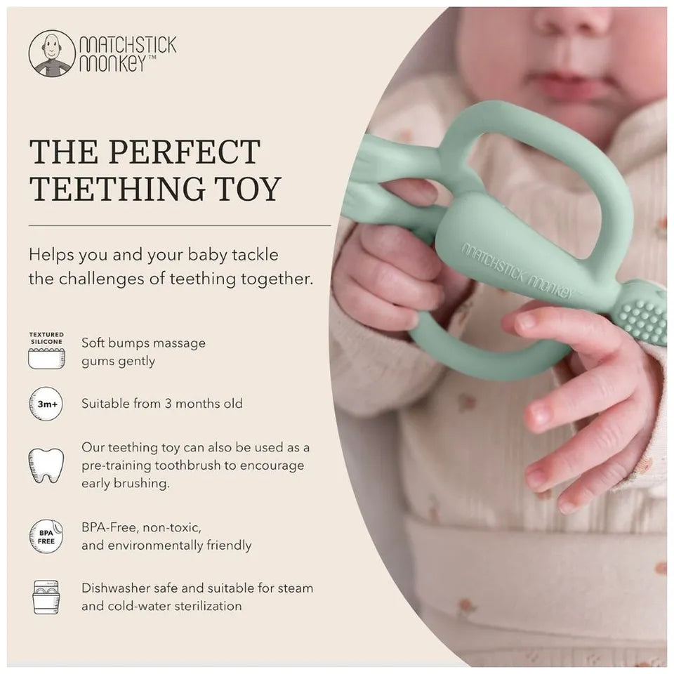 Matchstick Monkey No Tail Monkey Teether