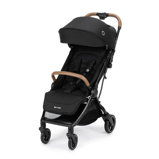 Maxi-Cosi Eva 3 Auto Fold Stroller Essential Black Champagne