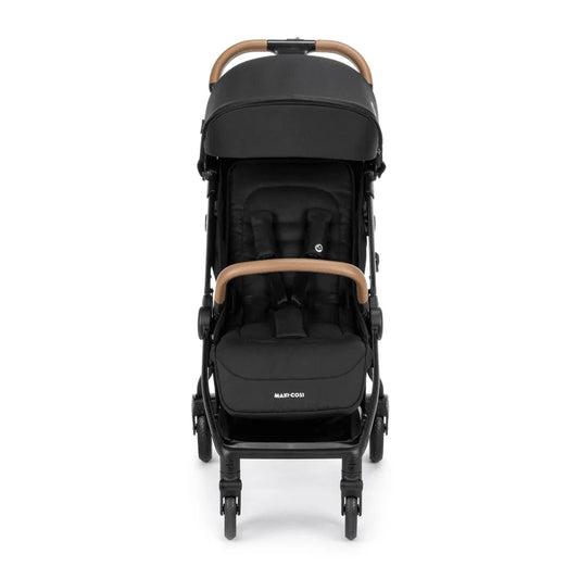 Maxi-Cosi Eva 3 Auto Fold Stroller Essential Black Champagne