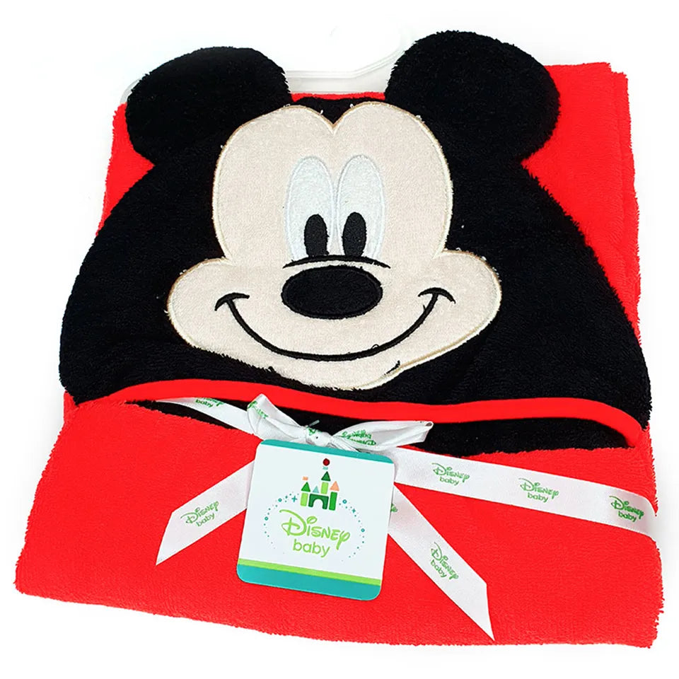 Playgro Mickey Hooded Towel - Red