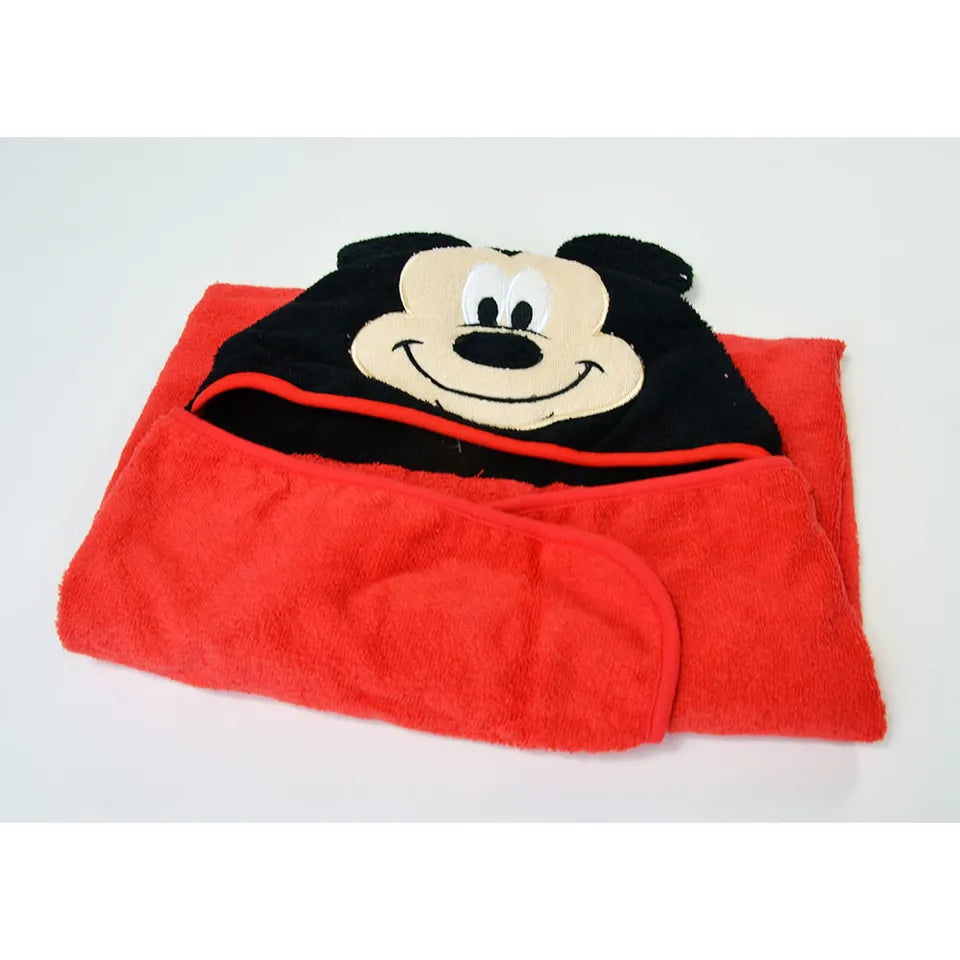Playgro Mickey Hooded Towel - Red