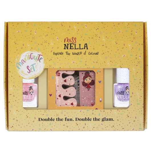 Miss Nella Glitter Manicute Set
